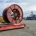 Goods loaded on to a MAFI on quayside in Norway