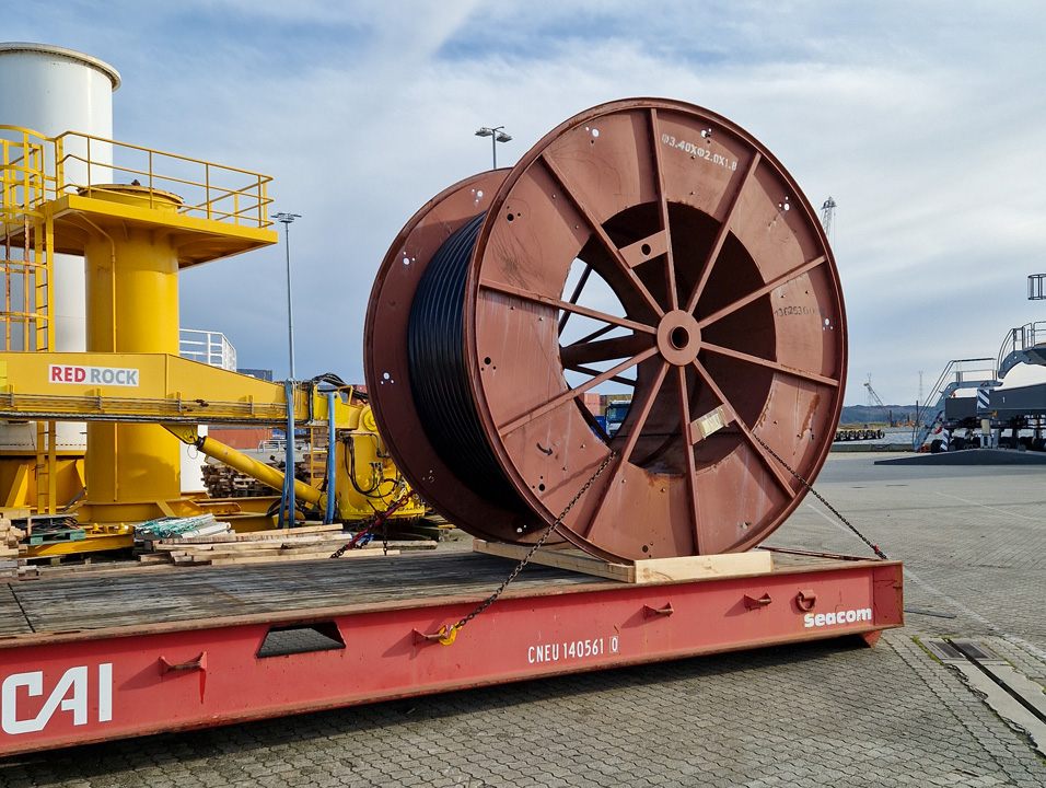 Cable Drum Logistics Norway to Scotland